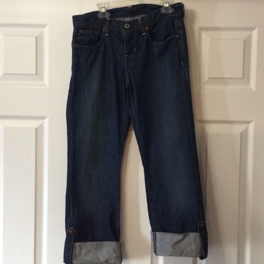Polo by Ralph Lauren Dark Blue Cropped Jeans